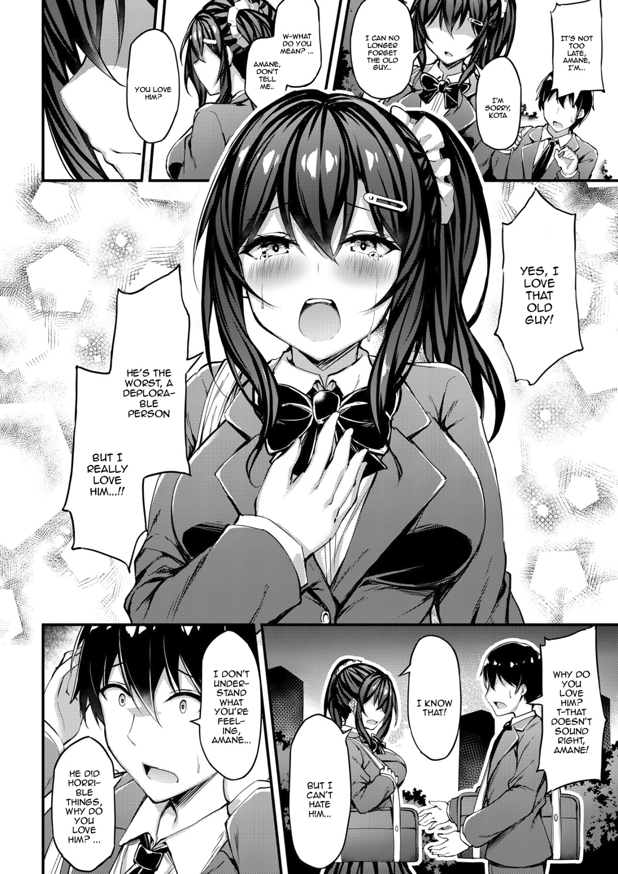 Hentai Manga Comic-The Reason My Girlfriend Wears a Two-Piece Track Uniform -The Youth-colored Uniform That I Offer To an Old Man--Read-13